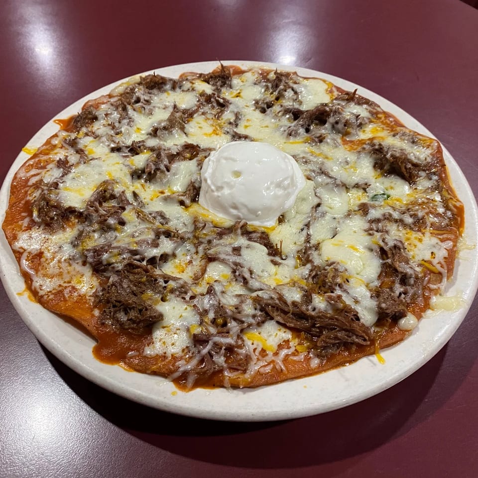 Pizza Mexicana.